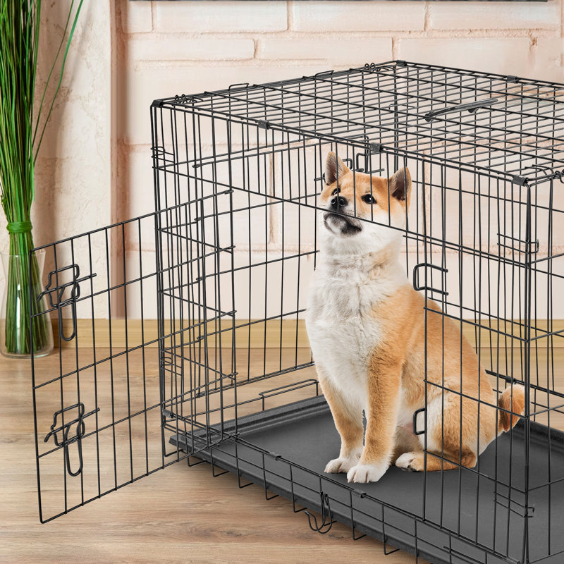 Extra large dog crate pan best sale